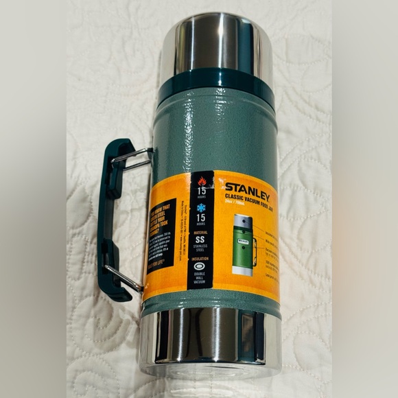 NWT Retro Stanley Green Food Jar Tumbler - Picture 2 of 7